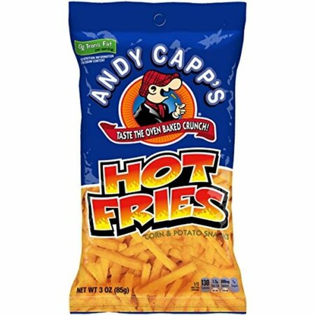 ANDY CAPPS SNACK HOT FRIES 3OZ 708132